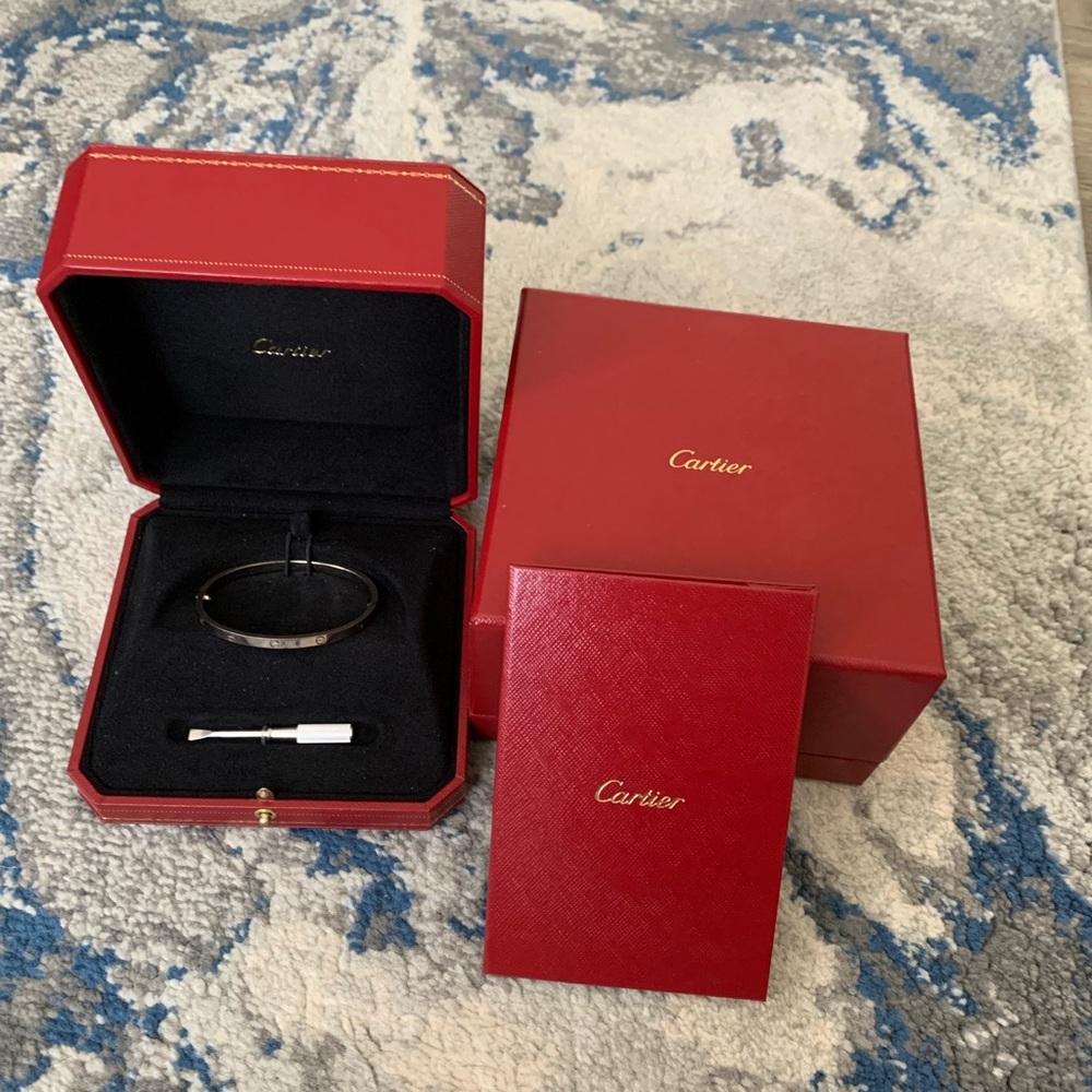 Authentic preowned cartier love bracelet small